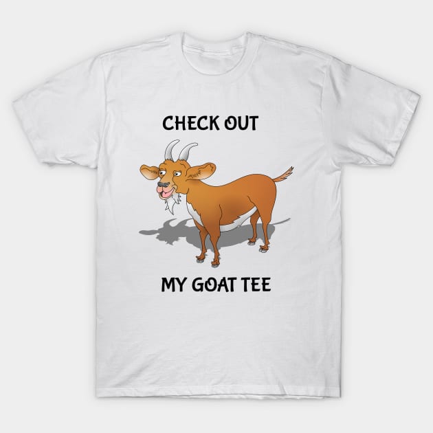 Check out my Goat Tee T-Shirt by mailboxdisco